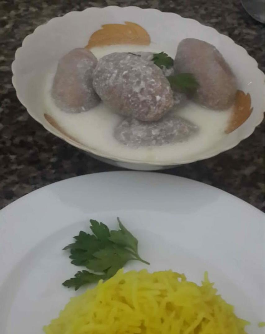 كبة لبنية